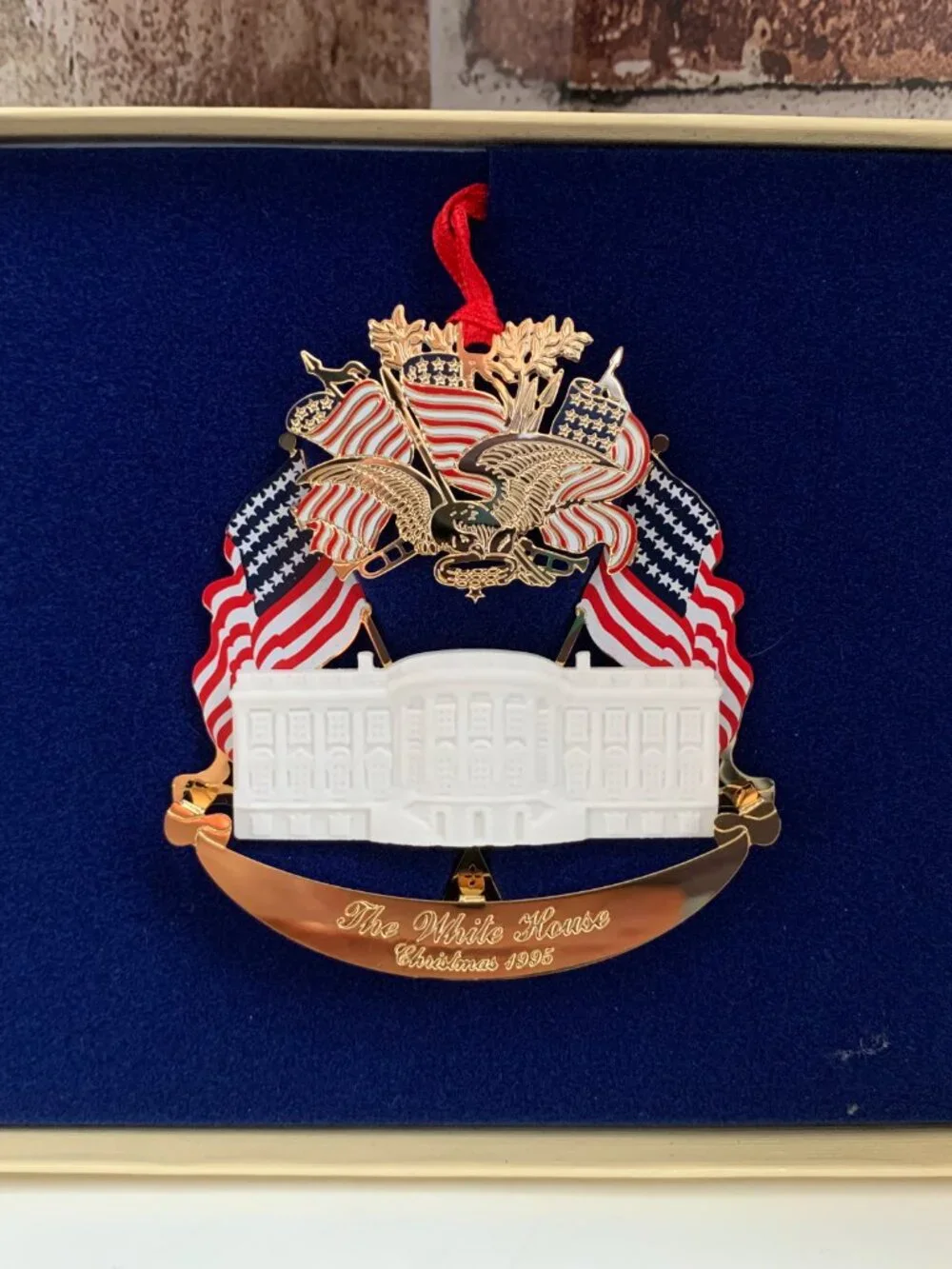1995 Annual White House Christmas Ornament